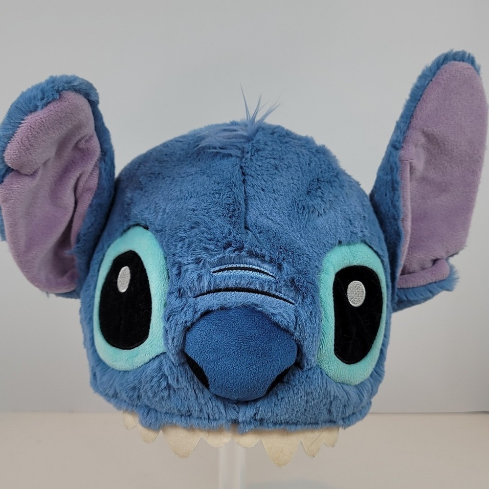 Disney Parks Lilo & Stitch‎ Plush Character Hat Adult Blue Costume Ears 57-60cm